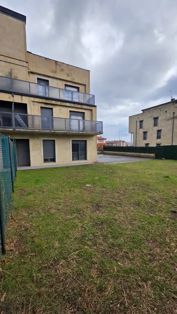 Exterior view of Flat for sale in Cirueña  with Heating, Parquet flooring and Community pool