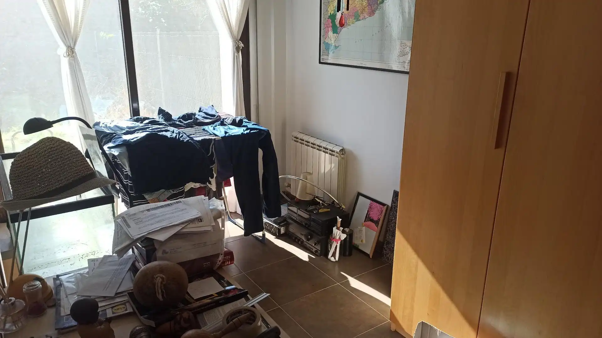 Dormitori de Casa adosada en venda en Osor amb Jardí privat i Terrassa