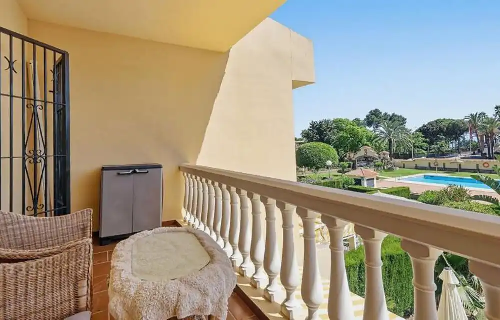 Terrassa de Casa adosada en venda en Benalmádena amb Aire condicionat, Jardí privat i Terrassa