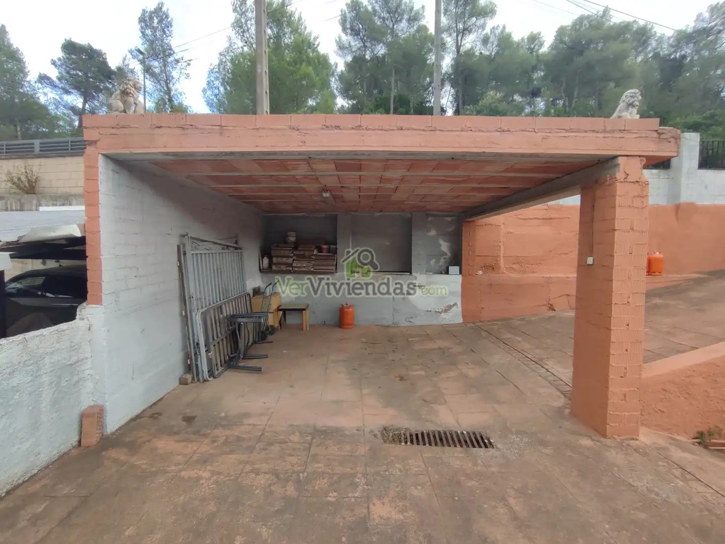 Jardí de Casa o xalet en venda en Vallirana amb Aire condicionat, Calefacció i Jardí privat