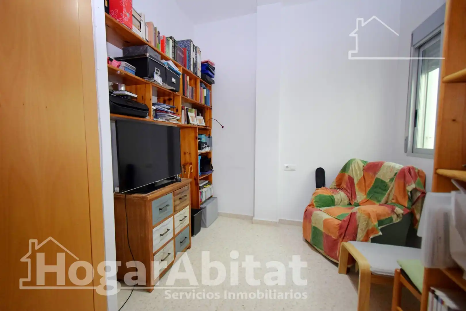 Bedroom of Flat for sale in Vilamarxant  with Air Conditioner, Terrace and Storage room
