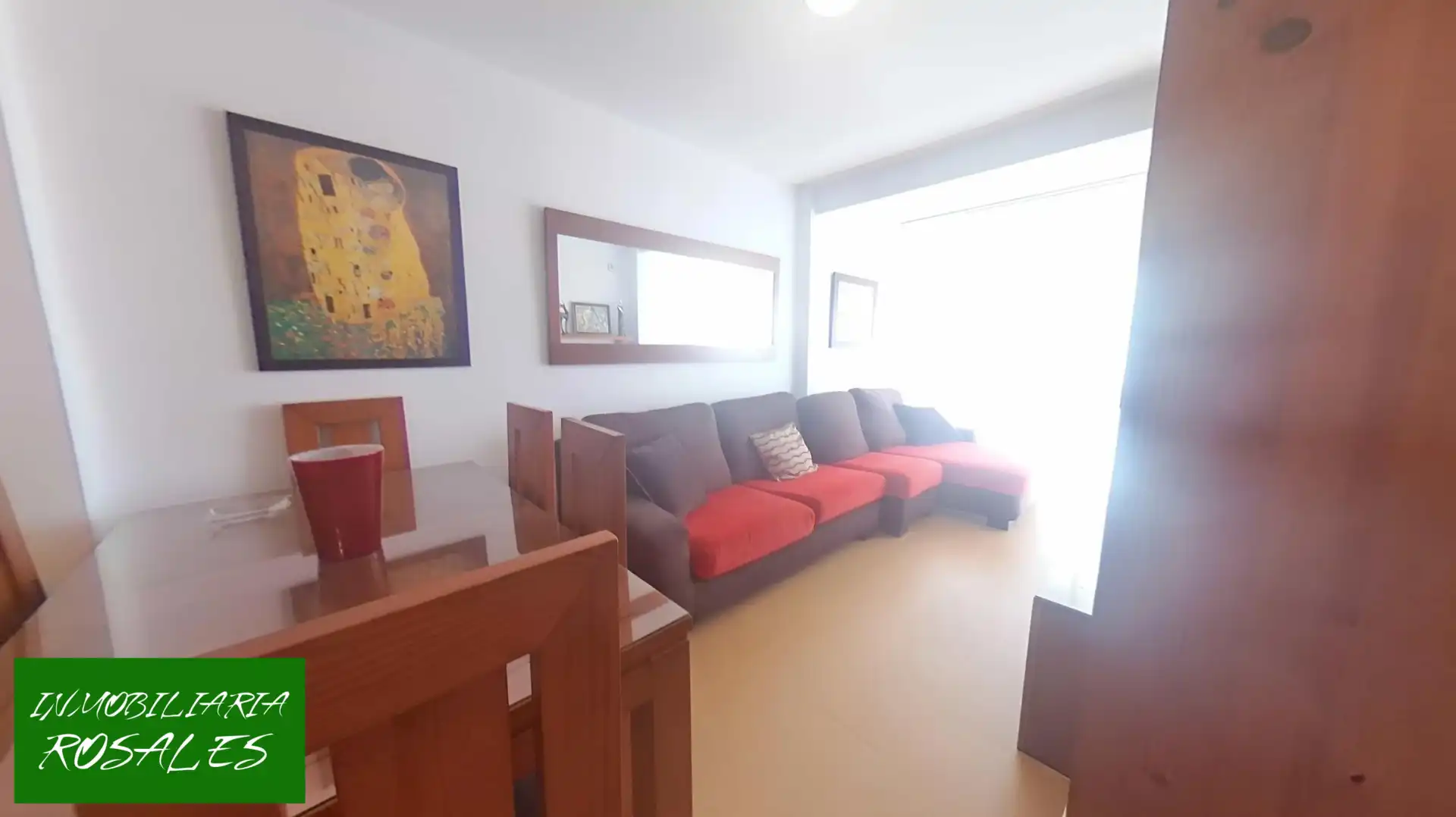 Sala d'estar de Pis de lloguer en Málaga amb Aire condicionat, Moblat i Forn