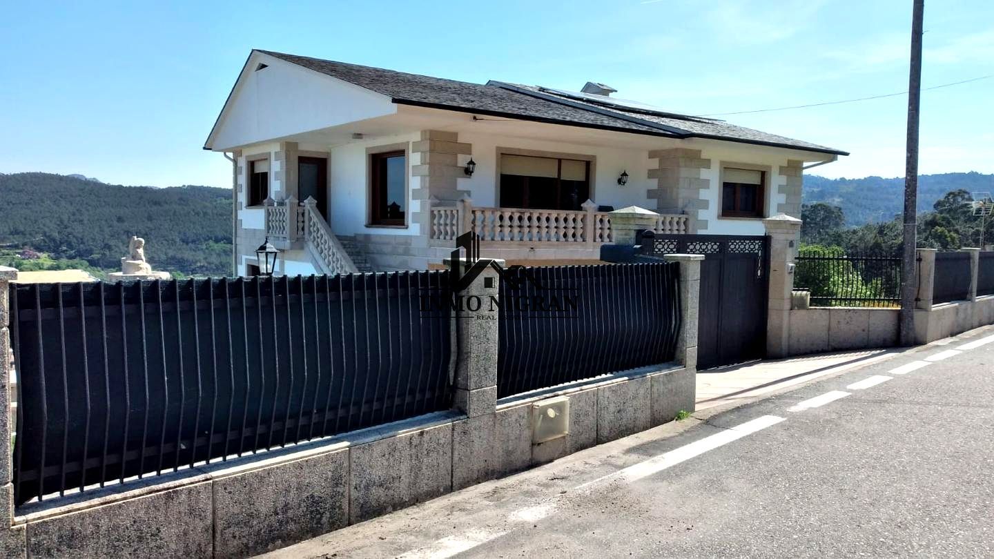 Exterior view of House or chalet to rent in Baiona  with Private garden, Swimming Pool and Balcony