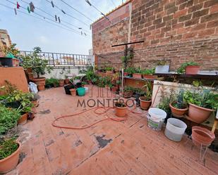 Terrace of Single-family semi-detached for sale in  Barcelona Capital  with Air Conditioner, Terrace and Washing machine