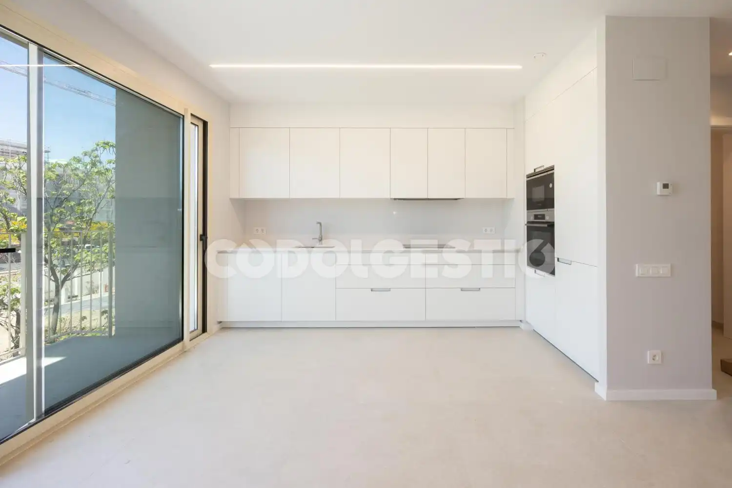 Cocina de Piso de alquiler en Vic con Terraza