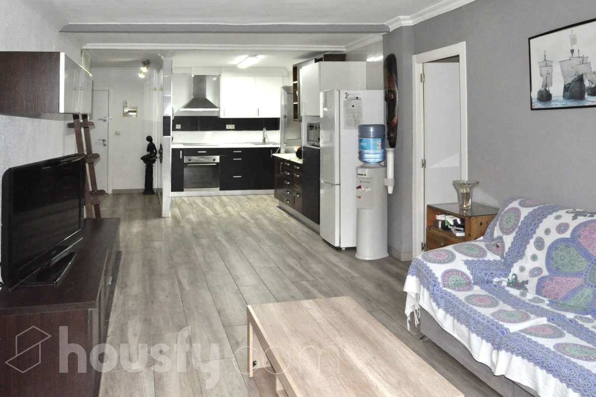 Cuina de Pis en venda en  Valencia Capital amb Aire condicionat, Parquet i Terrassa