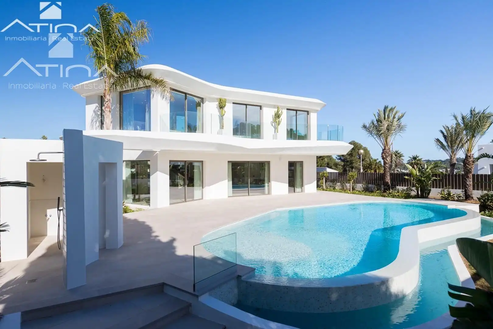 Exterior view of Houses for sale in Jávea / Xàbia  with Air Conditioner, Heating and Private garden