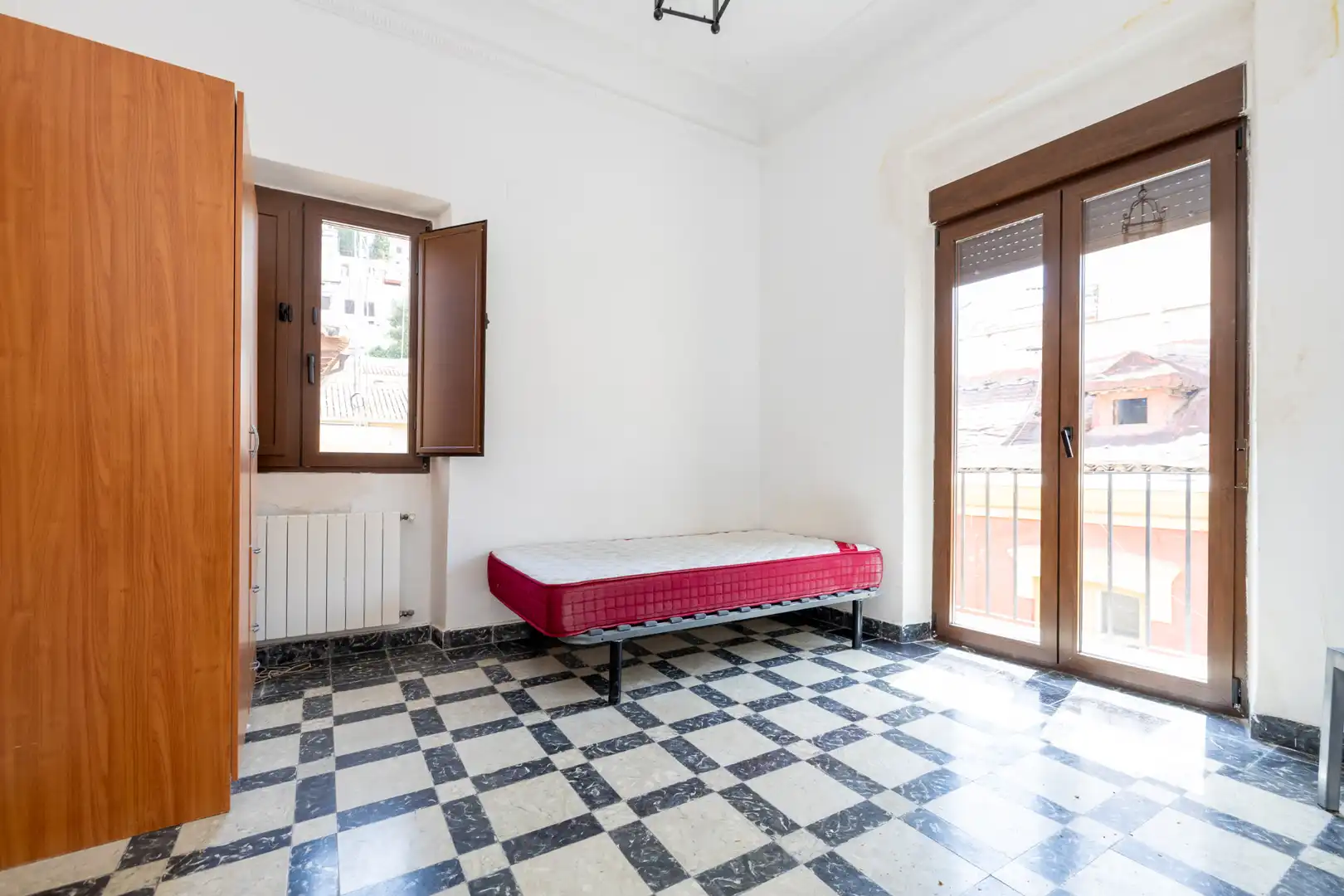 Bedroom of Flat for rent in Granada  with Heating and Furnished