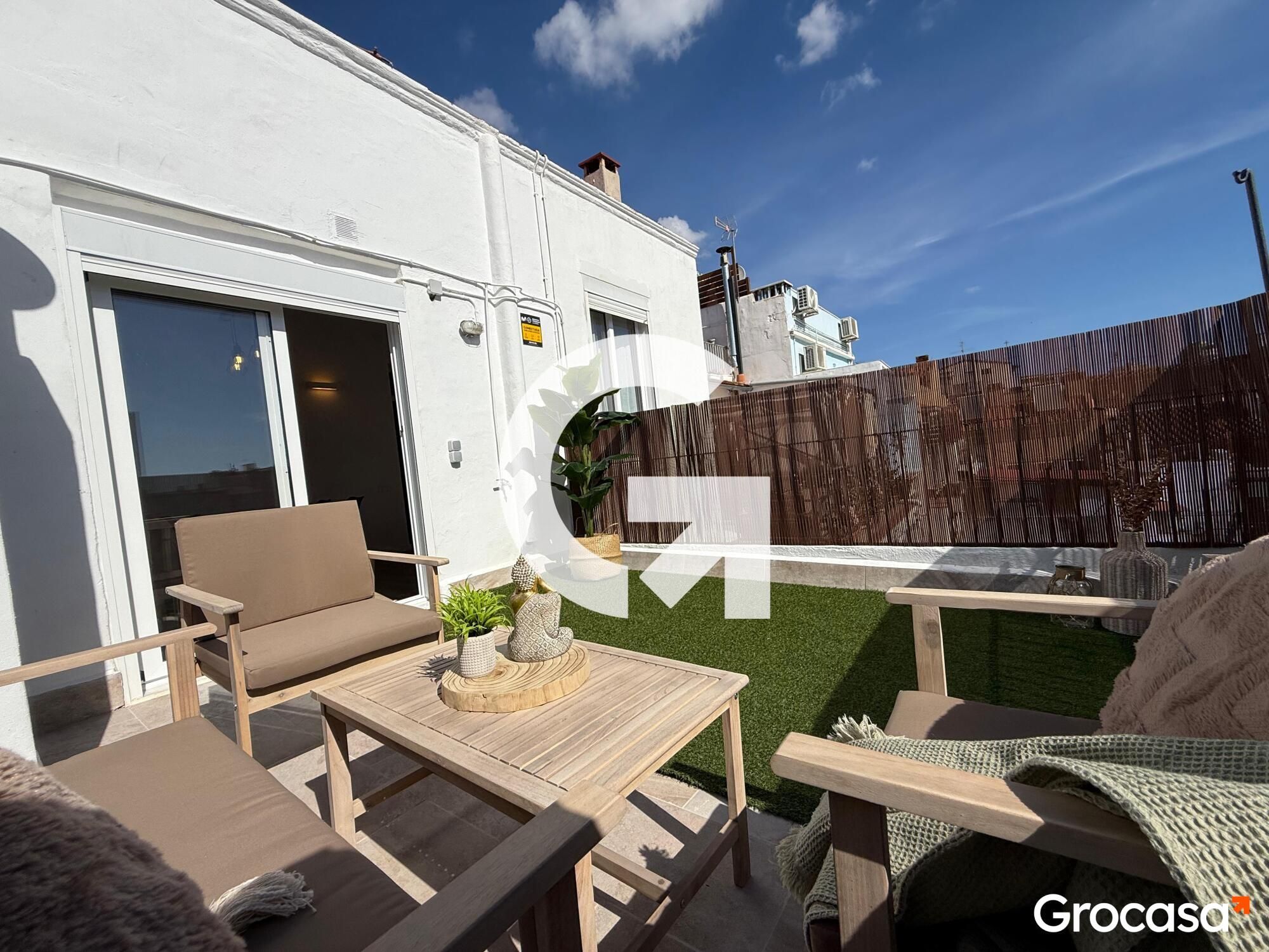 Terrace of Flat for sale in Mataró  with Terrace, Oven and TV