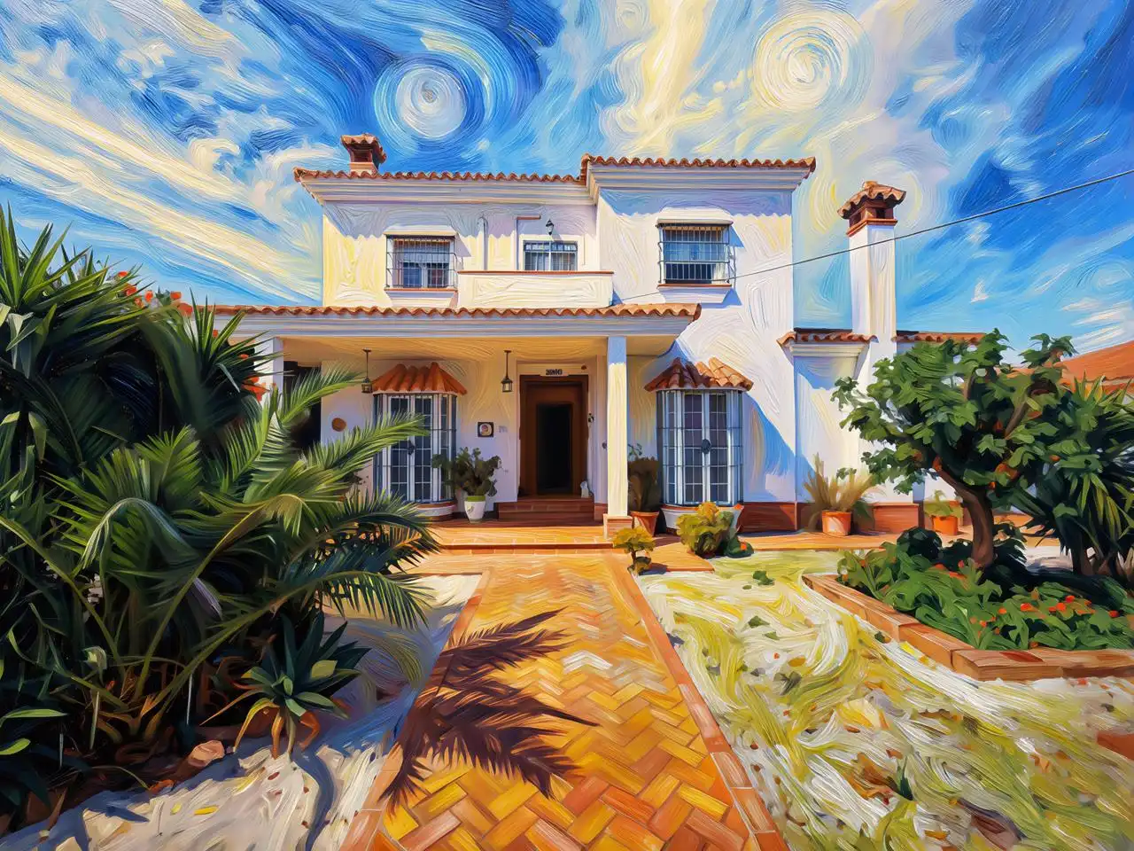 Vista exterior de Casa o chalet en venta en Arcos de la Frontera con Aire acondicionado, Jardín privado y Terraza