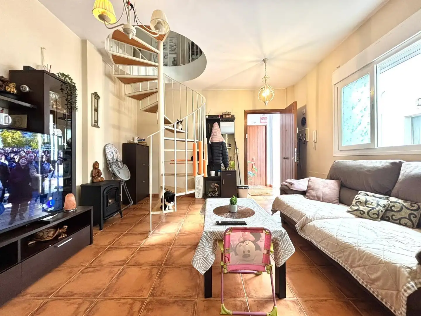 Sala de estar de Dúplex en venta en Los Barrios