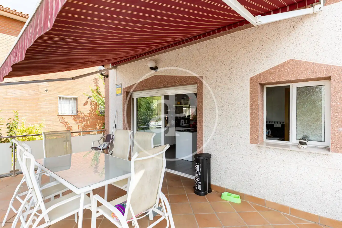 Terrace of Flat for sale in Rubí  with Air Conditioner, Heating and Private garden