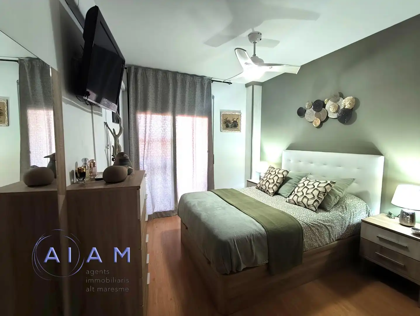 Bedroom of Flat for sale in Tordera  with Air Conditioner and Heating