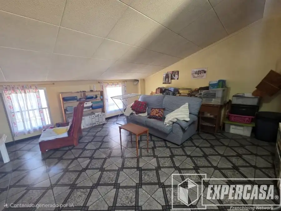 Sala de estar de Casa adosada en venta en Algemesí con Aire acondicionado y Terraza