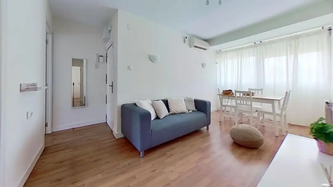 Sala de estar de Piso de alquiler en Madrid