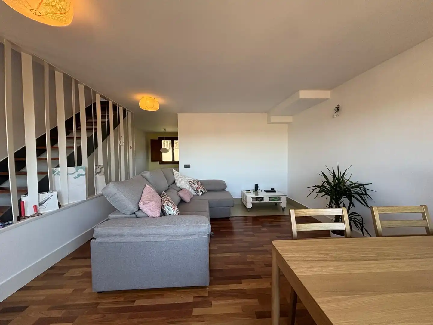 Living room of Country homes for sale in Villayerno Morquillas  with Heating, Parquet flooring and Storage room