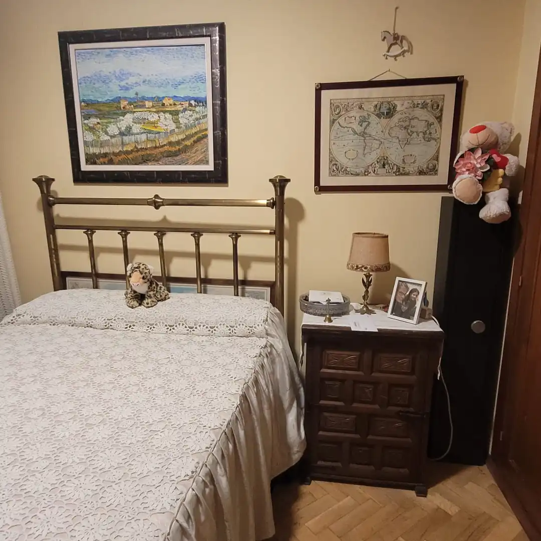 Bedroom of Duplexes for sale in Madrid  with Heating, Parquet flooring and Terrace