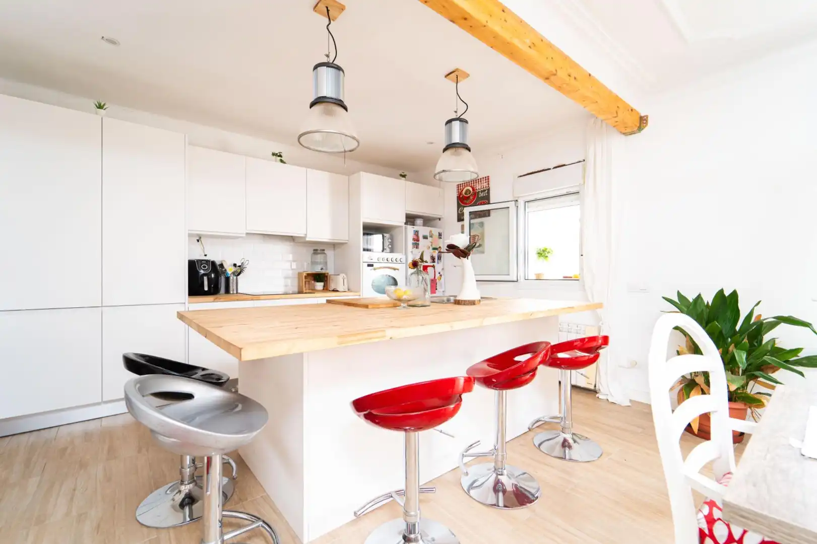 Kitchen of Flat for sale in  Palma de Mallorca  with Air Conditioner, Terrace and Storage room