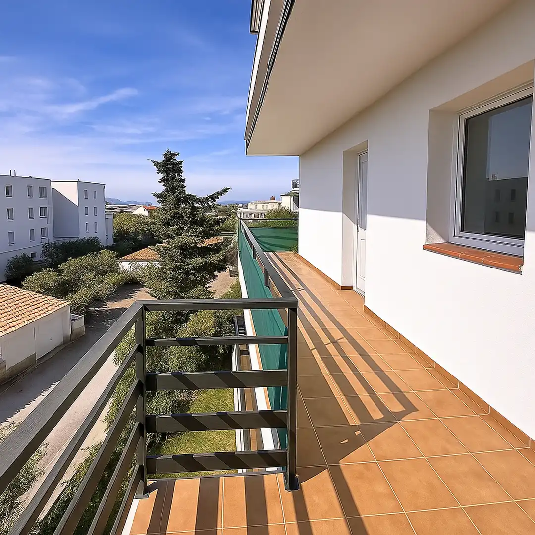 Balcony of Flat for sale in Roses  with Heating and Balcony