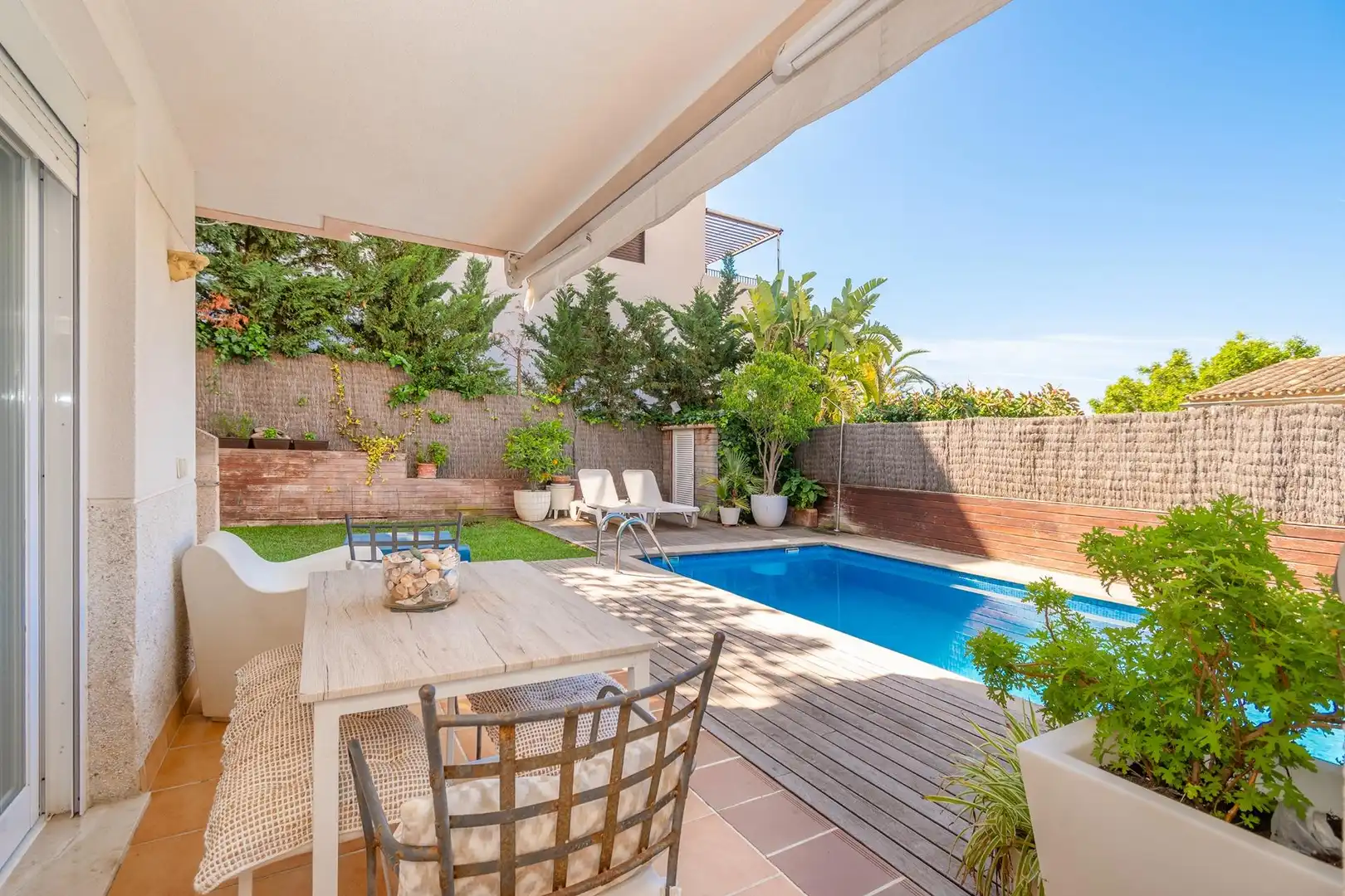 Terrassa de Dúplex en venda en  Palma de Mallorca amb Aire condicionat, Calefacció i Jardí privat