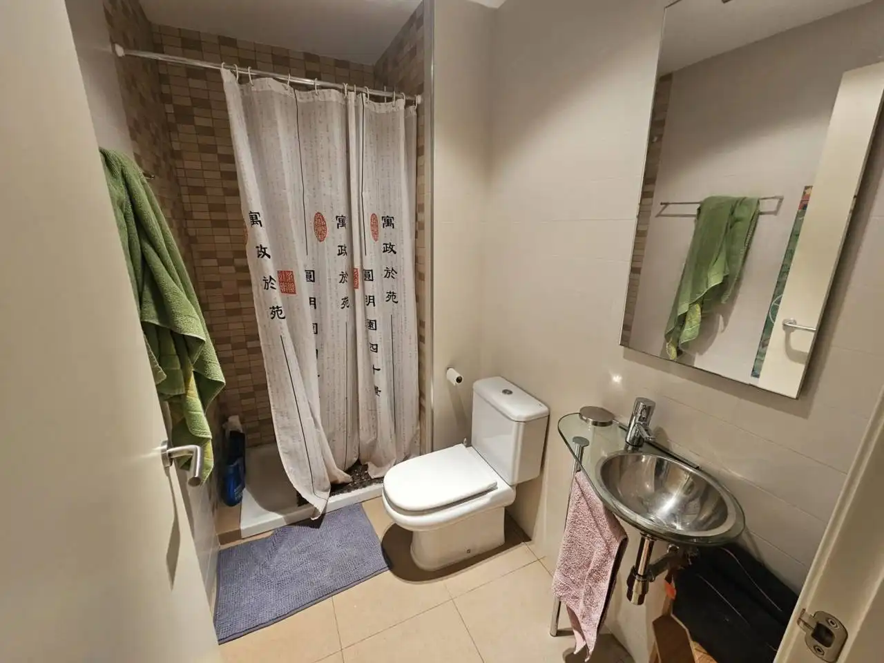Badezimmer von Maisonette zum Verkauf in Viladecavalls mit Klimaanlage, Heizung und Terrasse