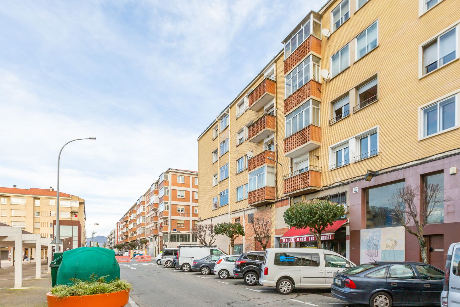 Vista exterior de Pis en venda en Berriozar amb Calefacció, Parquet i Balcó