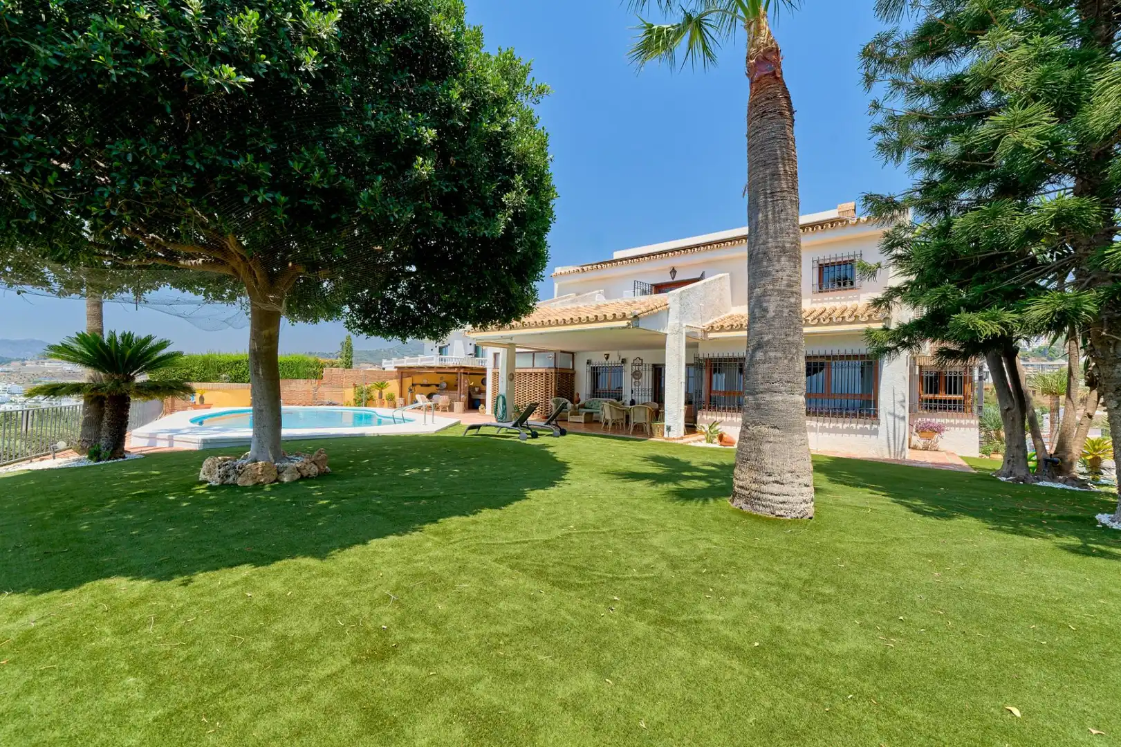 Garden of Houses for rent in Málaga  with Air Conditioner, Heating and Private garden