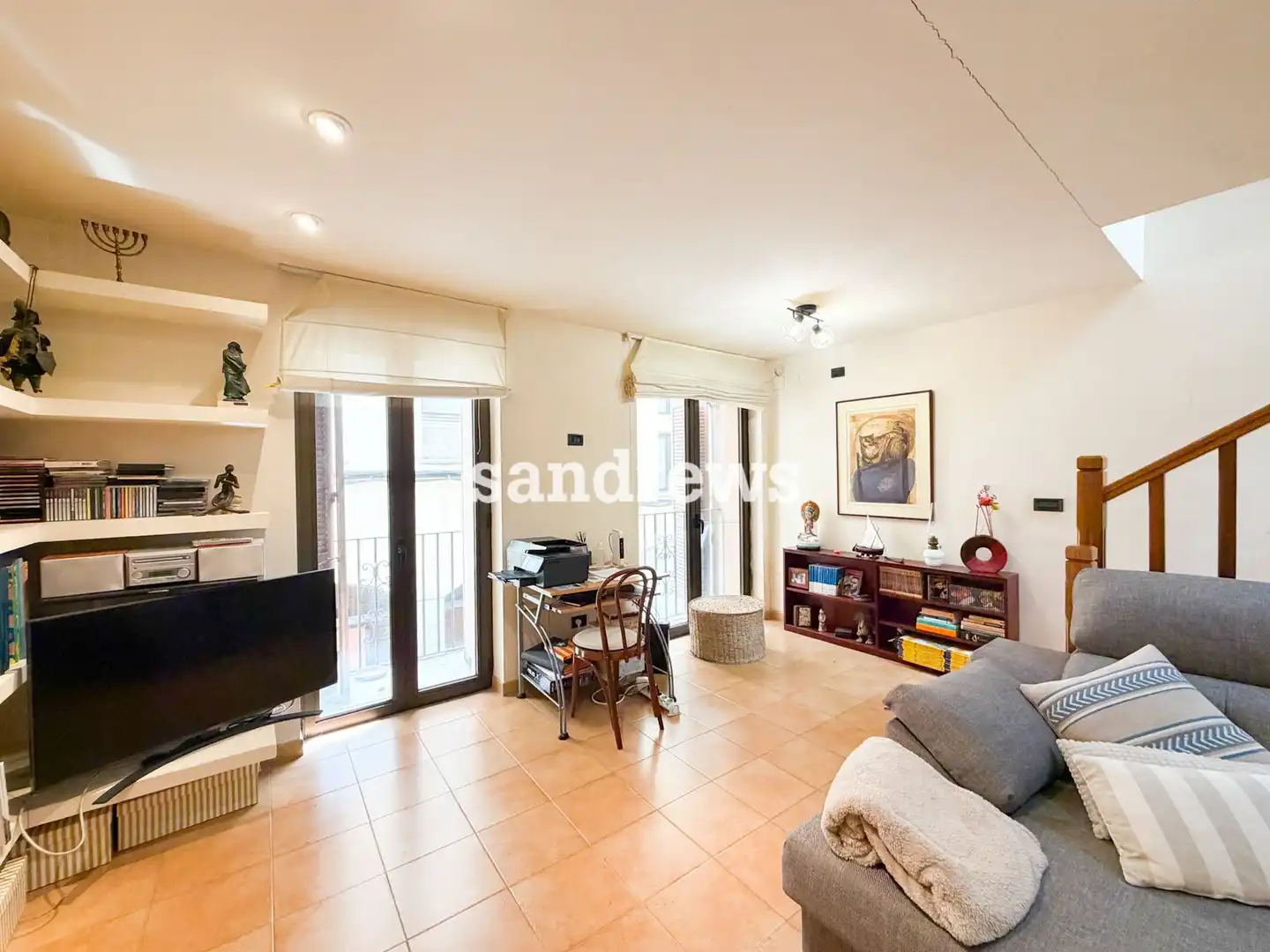 Living room of Detached homes for sale in Agullana  with Air Conditioner and Heating