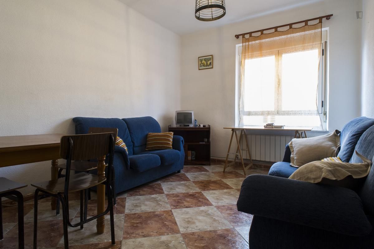 Sala de estar de Apartamento de alquiler en Salamanca Capital con Calefacción, Amueblado y Lavadora