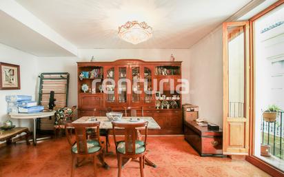 Dining room of Flat for sale in  Valencia Capital  with Air Conditioner, Terrace and Furnished