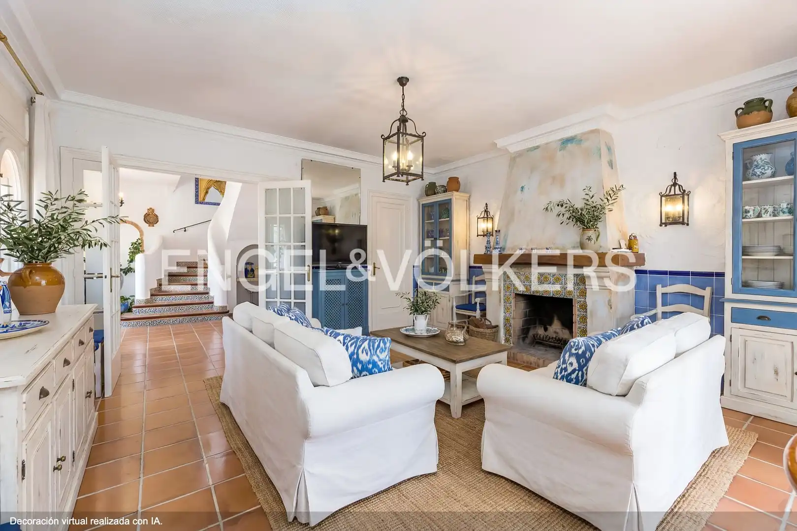 Sala de estar de Casa o chalet en venta en Barcelona con Calefacción, Jardín privado y Terraza