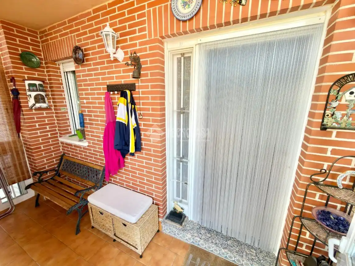 Terrassa de Casa adosada en venda en Cabanillas del Campo amb Aire condicionat, Calefacció i Jardí privat