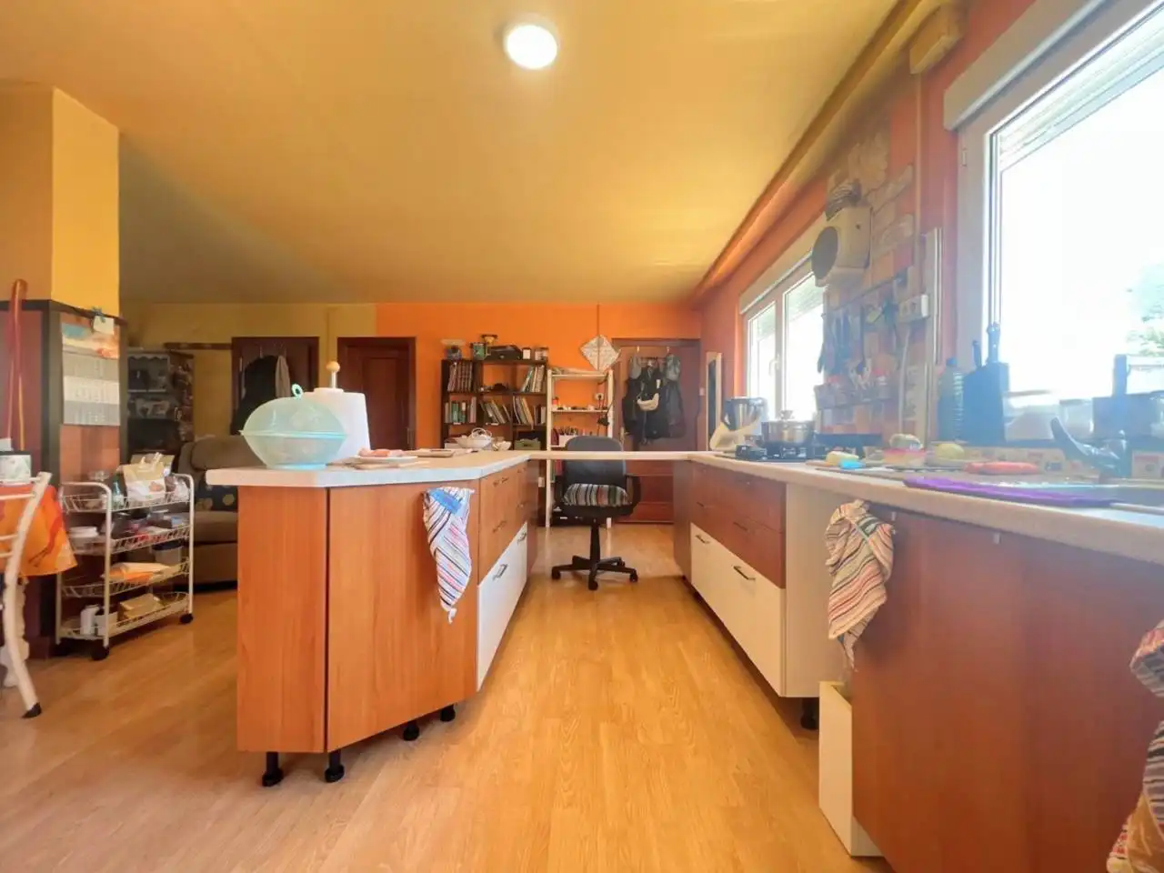 Kitchen of Houses for sale in Tubilla del Agua  with Heating, Private garden and Terrace