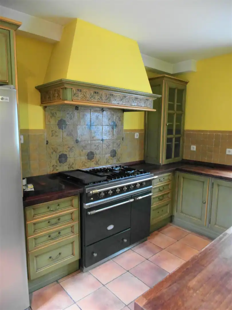 Cocina de Casa adosada en venta en Madrid con Aire acondicionado, Calefacción y Jardín privado