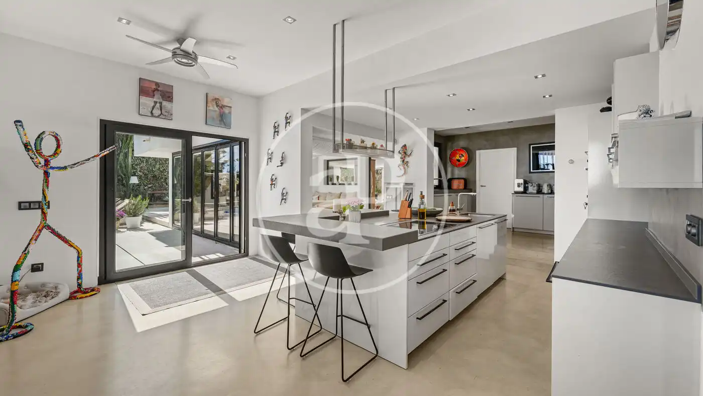 Küche von Haus oder Chalet zum Verkauf in  Palma de Mallorca mit Klimaanlage, Heizung und Abstellraum