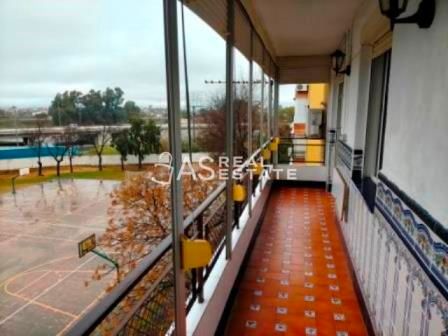 Vista exterior de Pis en venda en  Sevilla Capital amb Aire condicionat i Terrassa