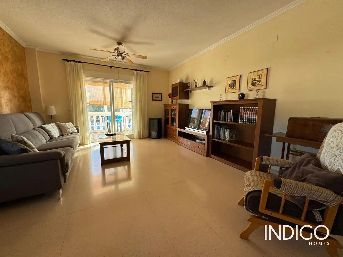 Sala de estar de Casa o chalet en venta en Mutxamel con Aire acondicionado, Calefacción y Terraza