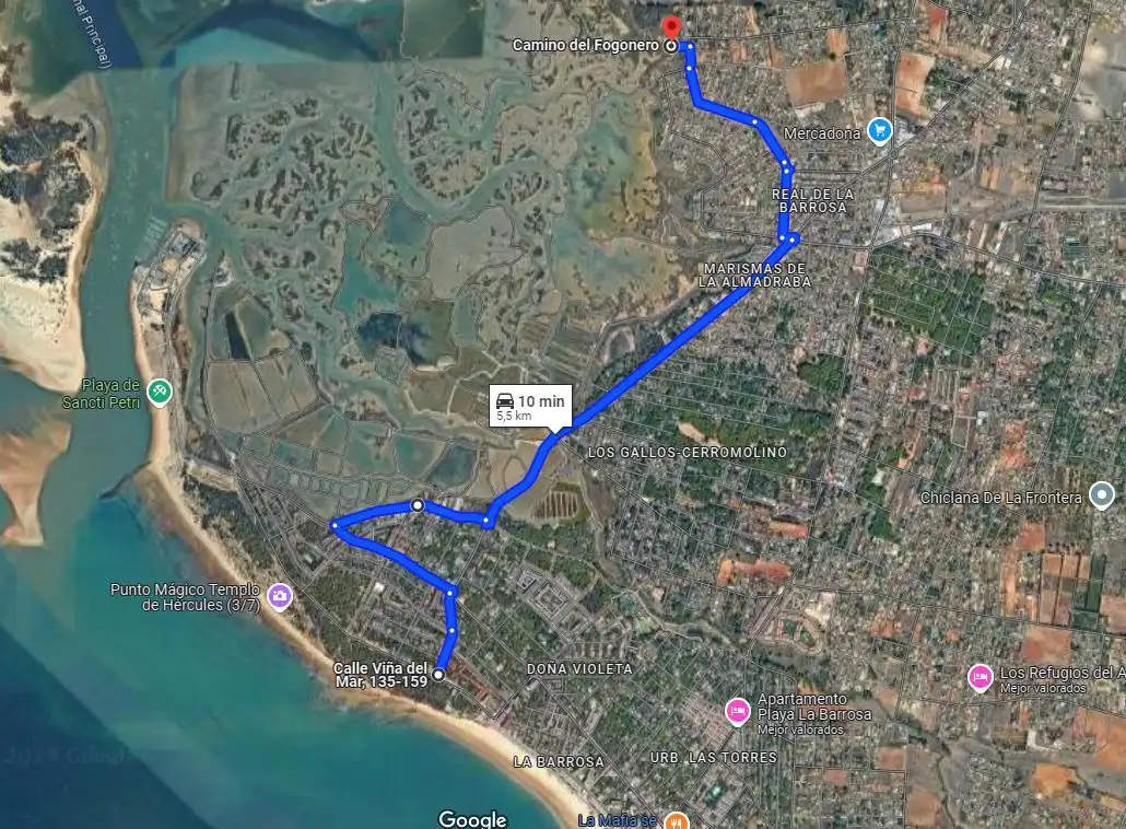 Außenansicht von Grundstücke zum Verkauf in Chiclana de la Frontera