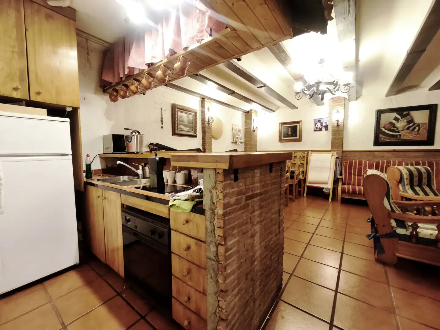Cuina de Casa o xalet en venda en Lardero amb Aire condicionat, Calefacció i Jardí privat