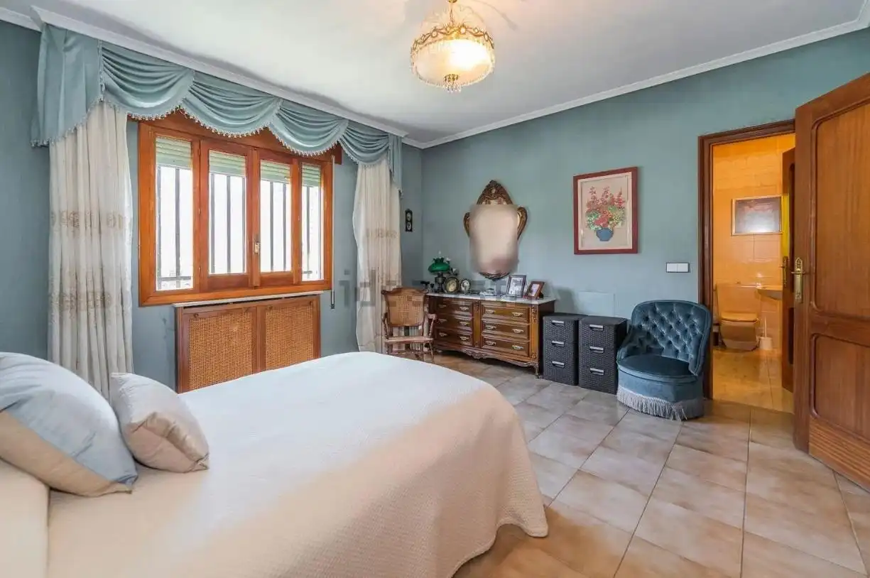 Bedroom of Houses for sale in El Molar (Madrid)  with Heating, Private garden and Terrace