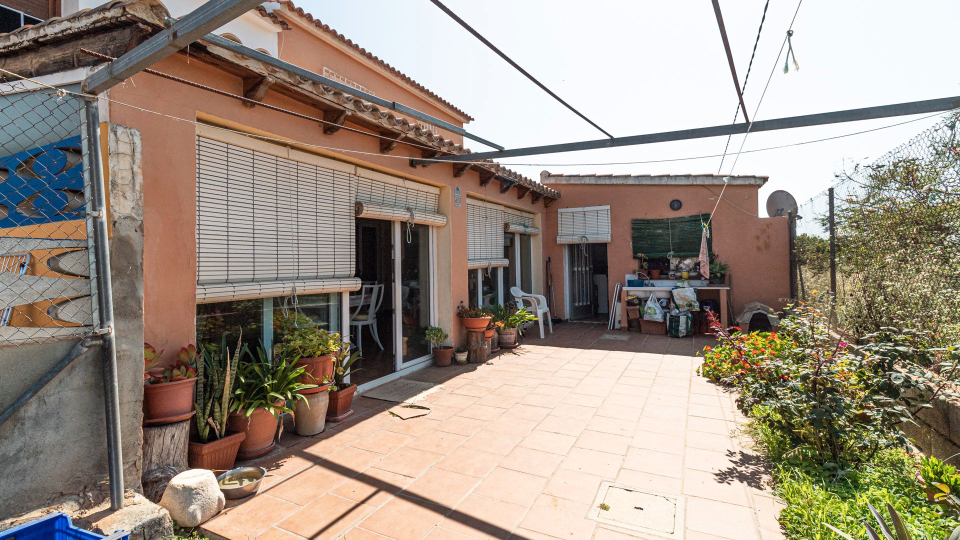 Terrace of Country house for sale in Dénia  with Air Conditioner, Heating and Private garden