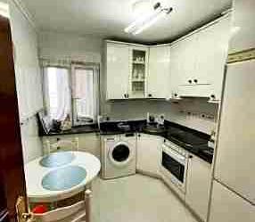 Kitchen of Flat to rent in Santander  with Furnished and Oven