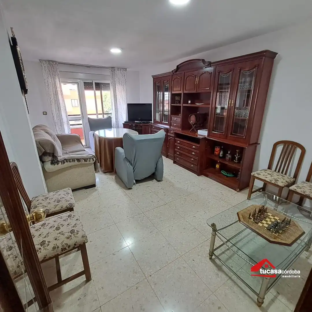 Living room of Flat for sale in Córdoba  with Air Conditioner and Heating