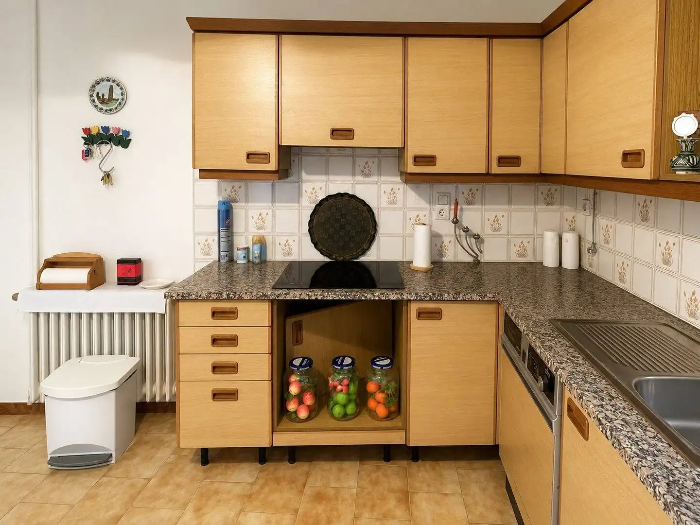 Cocina de Finca rústica en venta en Sant Miquel de Fluvià con Calefacción, Amueblado y Balcón