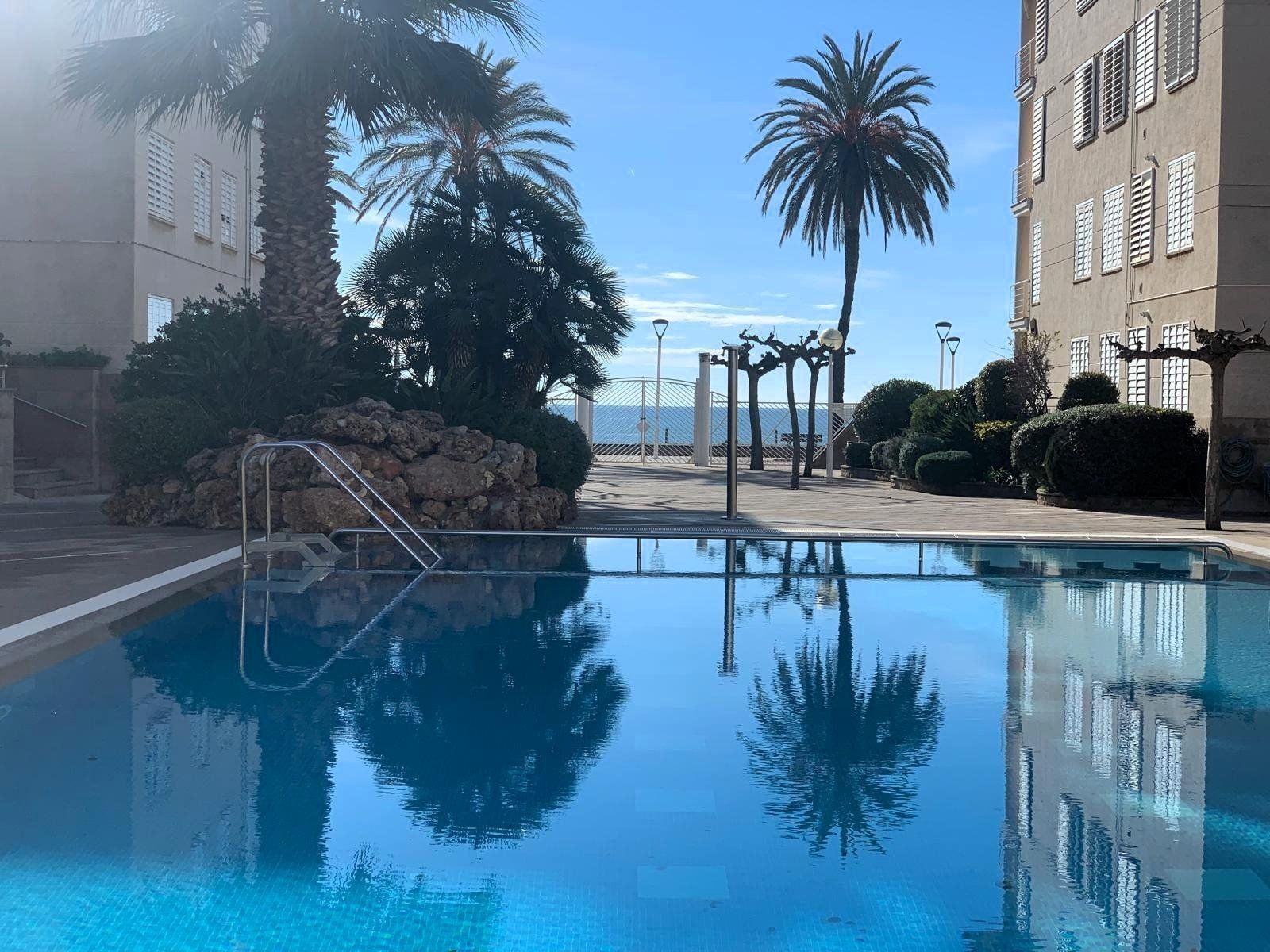 Swimming pool of Flat for sale in El Vendrell  with Heating, Terrace and Storage room