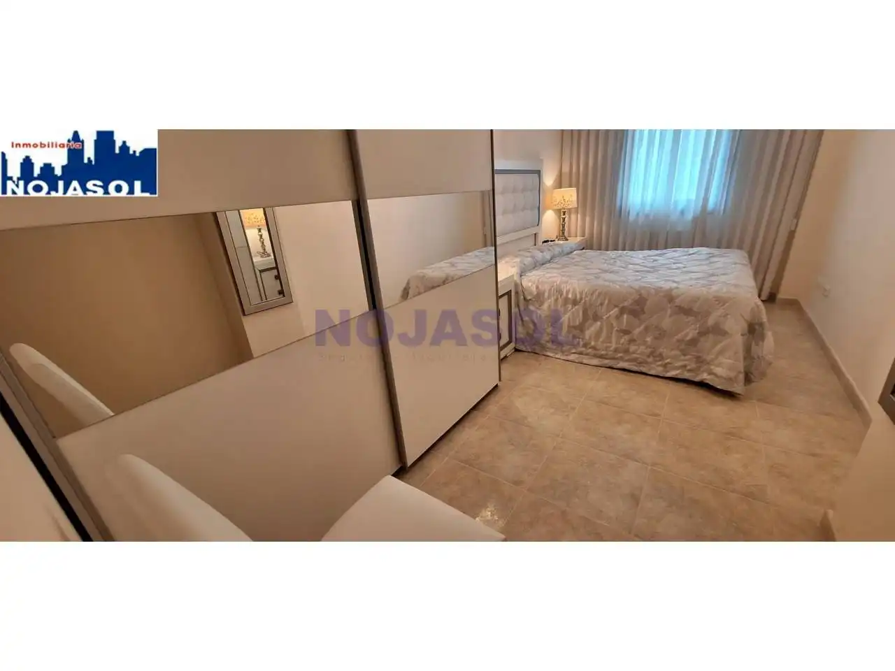 Bedroom of Flat for rent in Noja  with Heating, Terrace and Furnished