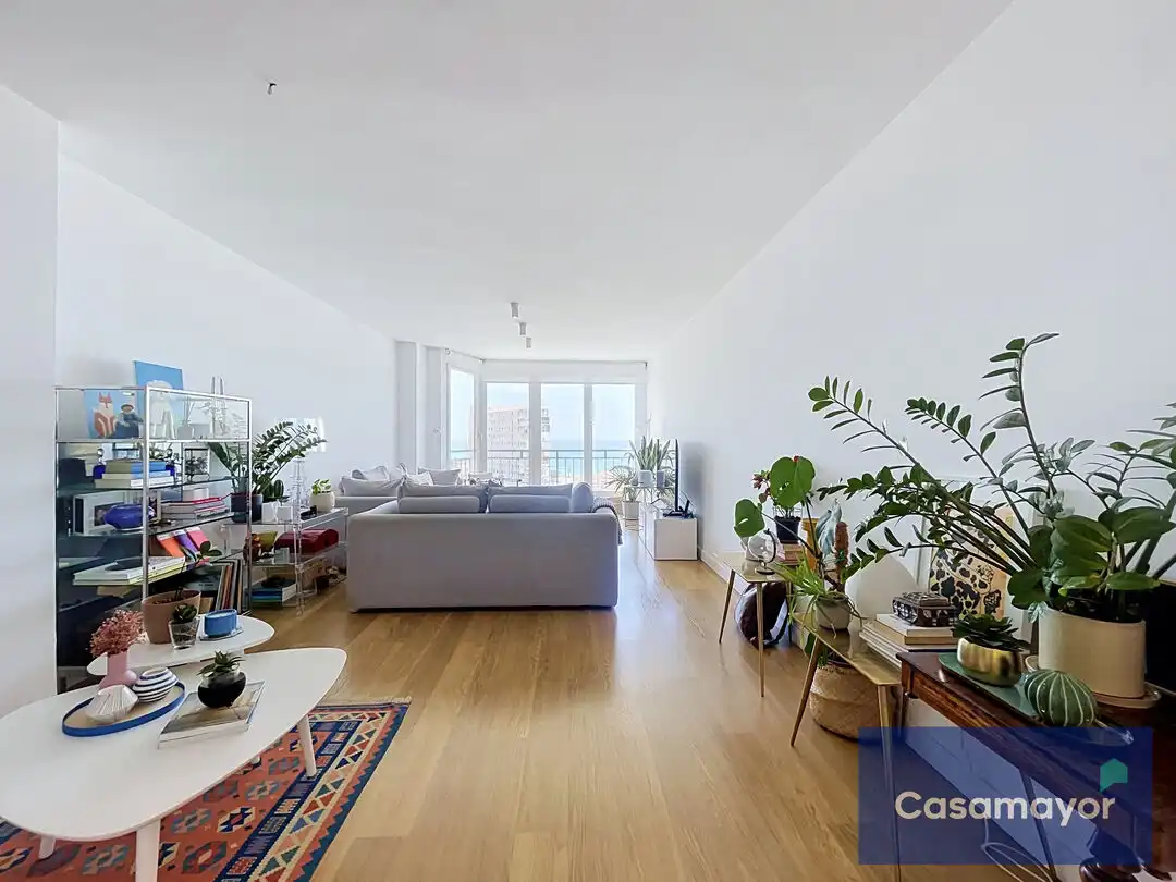 Sala d'estar de Dúplex en venda en Alicante / Alacant amb Aire condicionat