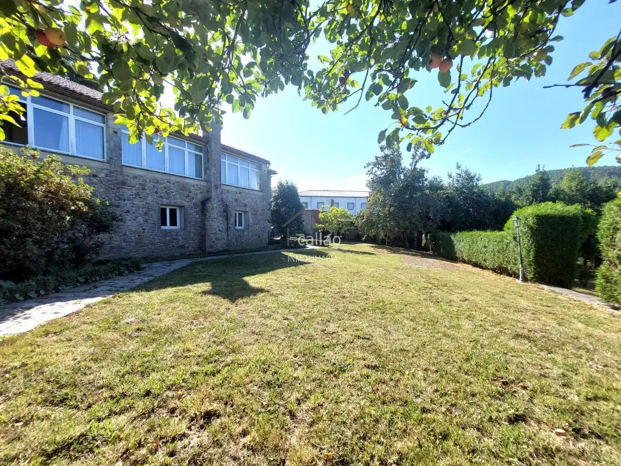 Vista exterior de Casa o chalet en venta en Narón con Calefacción, Jardín privado y Piscina