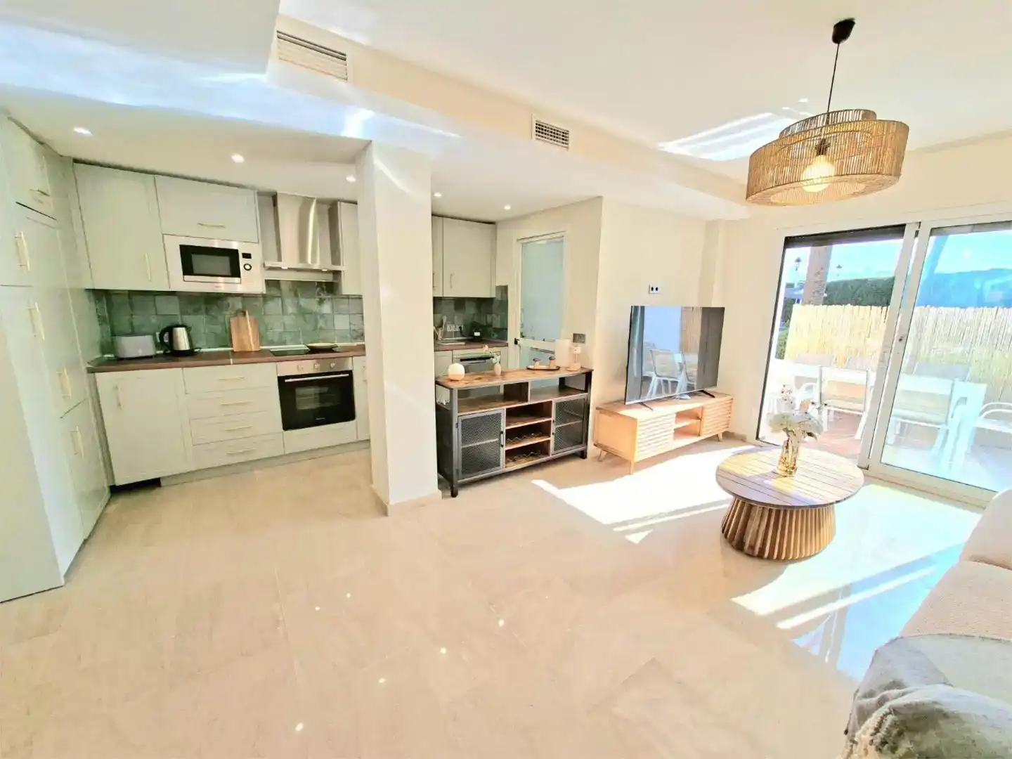 Kitchen of Flat for sale in Manilva  with Air Conditioner and Swimming Pool