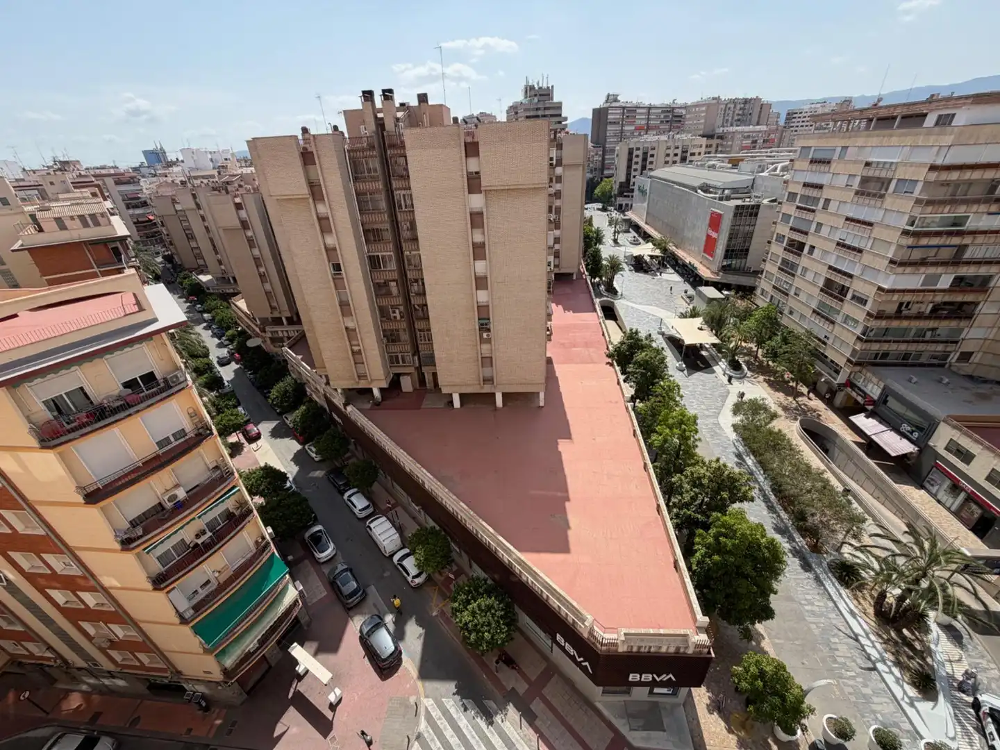 Vista exterior de Pis en venda en Murcia amb Terrassa i Balcó